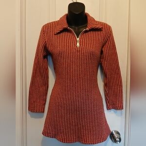 Vintage 70s Mod Style Mini Dress